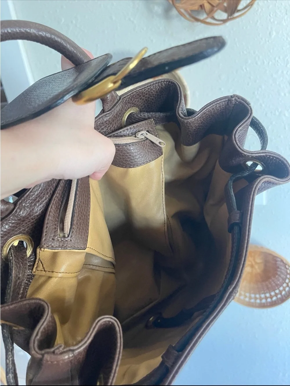 Bally Convertible Backpack Purse